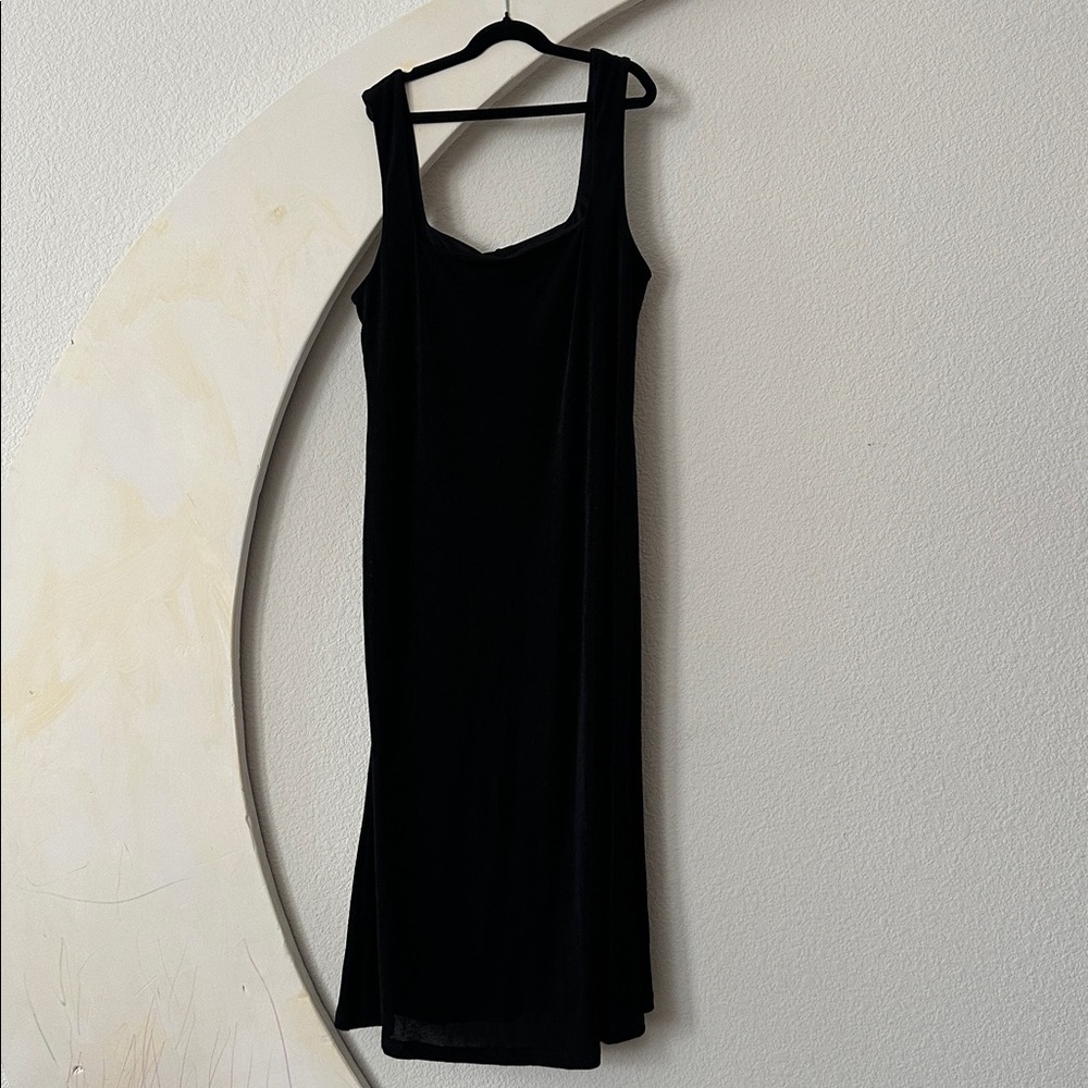 Square neck body con midi dress size XL